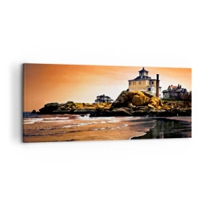 Quadro su tela - Stampe su Tela - L'eleganza della costa ovest - 100x40 cm