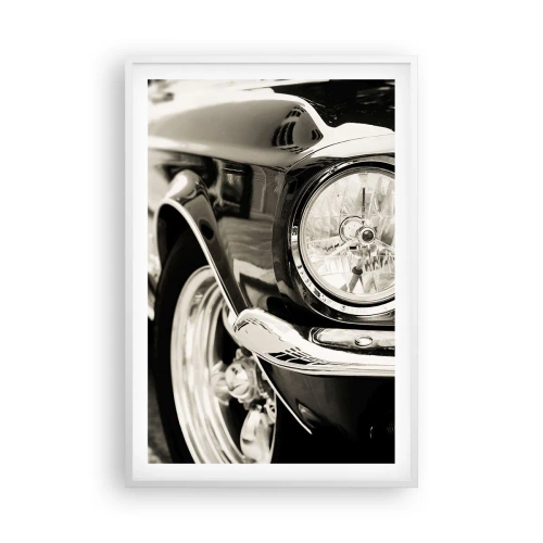 Poster in cornice bianca - Bellezza intramontabile - 61x91 cm