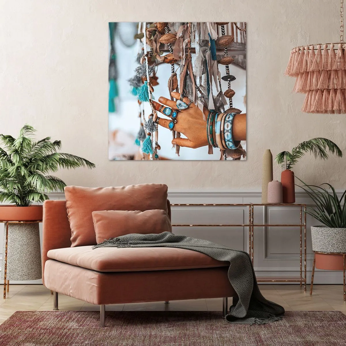 Quadro su tela - Stampe su Tela - Tesori locali - 60x60 cm