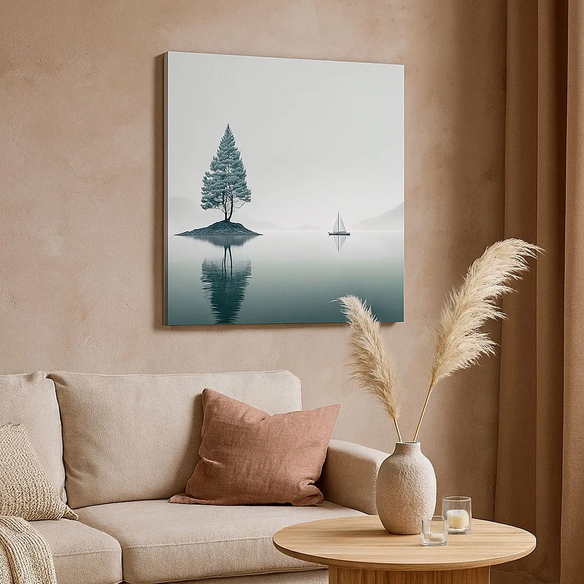 Quadro su tela - Stampe su Tela - Paesaggio onirico - 30x30 cm