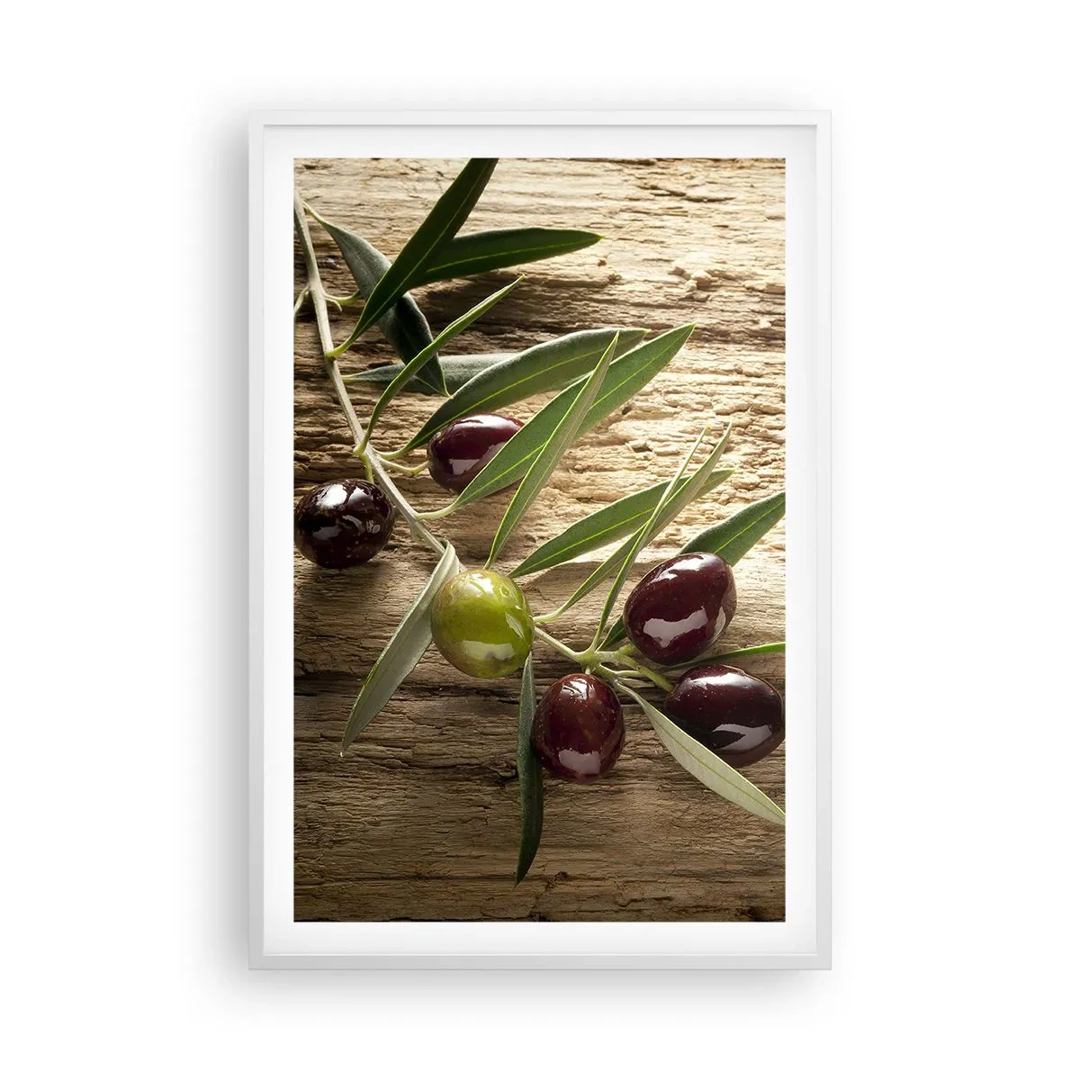 Poster in cornice bianca - Direttamente dalla natura - 61x91 cm