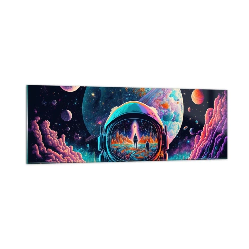 Quadro su vetro - I filosofi non l'avevano pensato - 90x30 cm