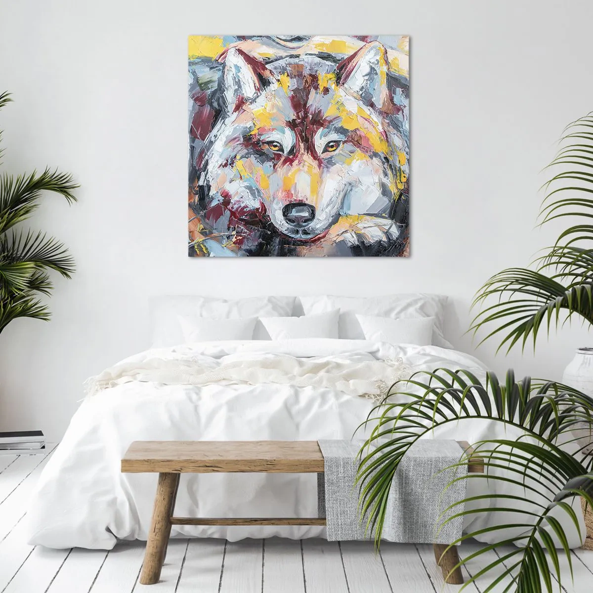 Quadro su tela - Stampe su Tela - Pace tra i suoi - 30x30 cm