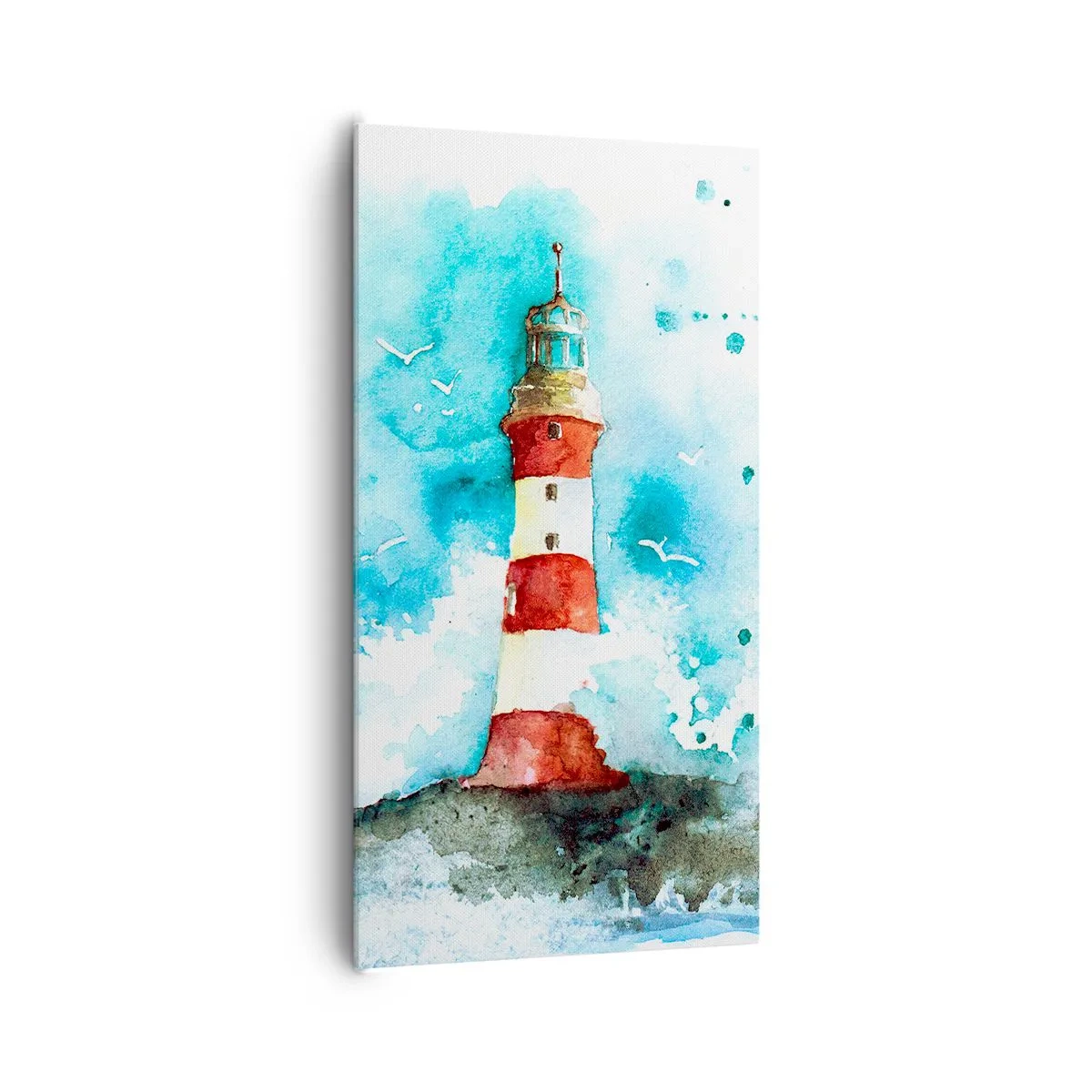 Quadro su tela - Stampe su Tela - L'unità dei quattro elementi - 65x120 cm