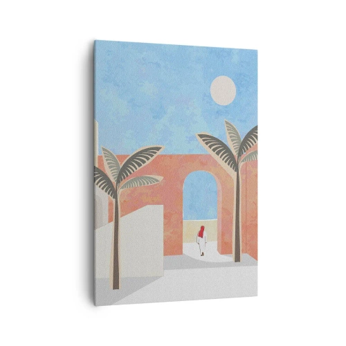 Quadro su tela - Stampe su Tela - Giornata araba - 70x100 cm