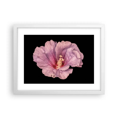 Poster in cornice bianca - Dritto al cuore - 40x30 cm