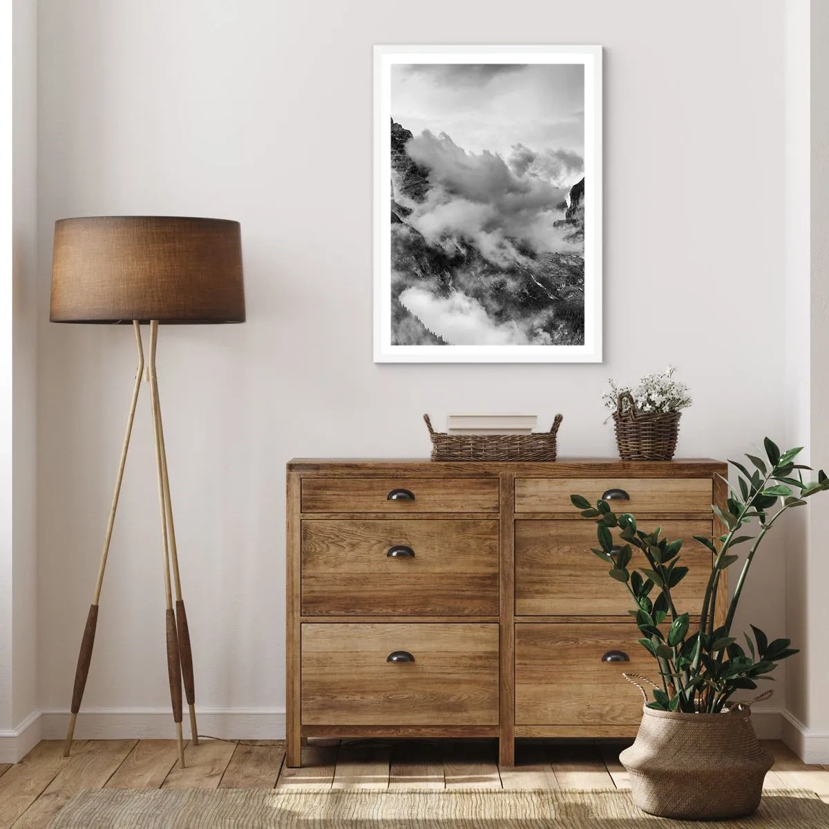 Poster in cornice bianca - Belli e terribili - 40x50 cm