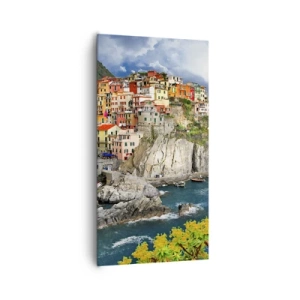 Quadro su tela - Stampe su Tela - Aggrappate alla roccia - 65x120 cm