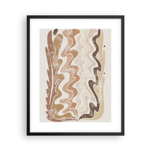 Poster in cornice nera - Buona energia - buone emozioni - 40x50 cm