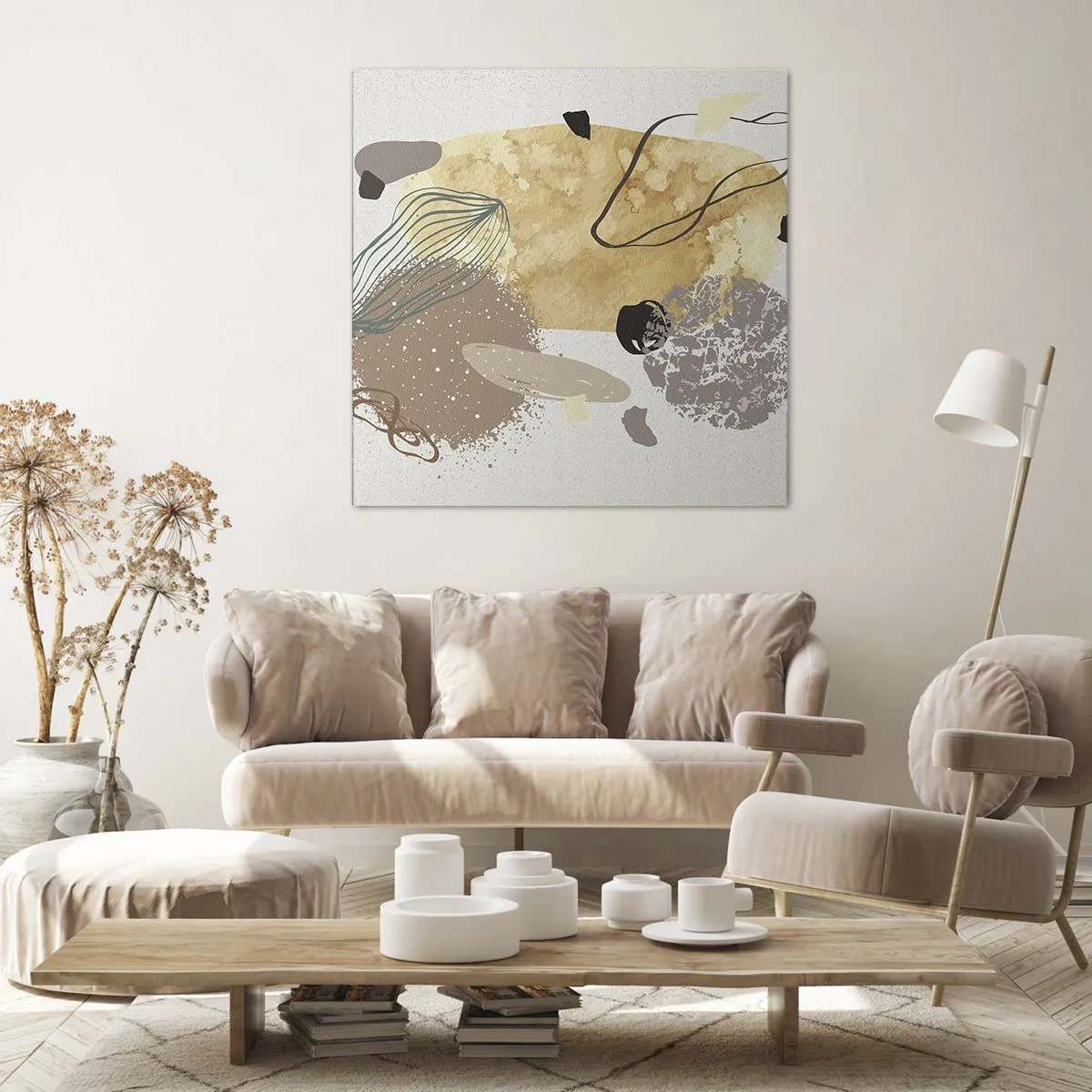 Quadro su tela - Stampe su Tela - Schizzologia applicata - 30x30 cm