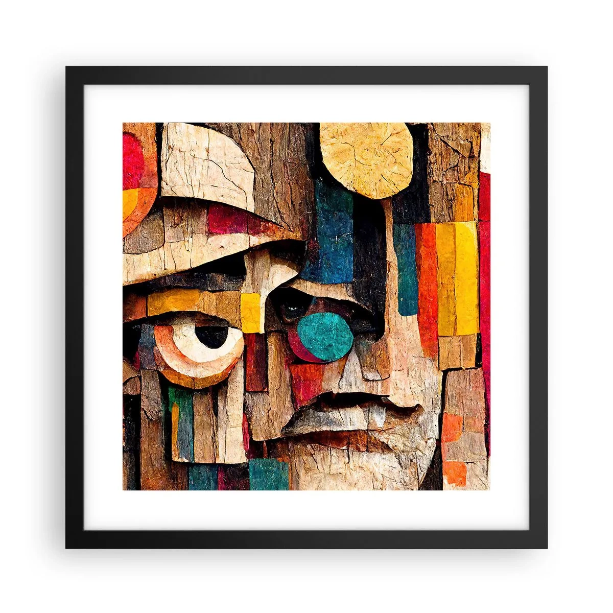 Poster in cornice nera - Ti vedo... - 40x40 cm