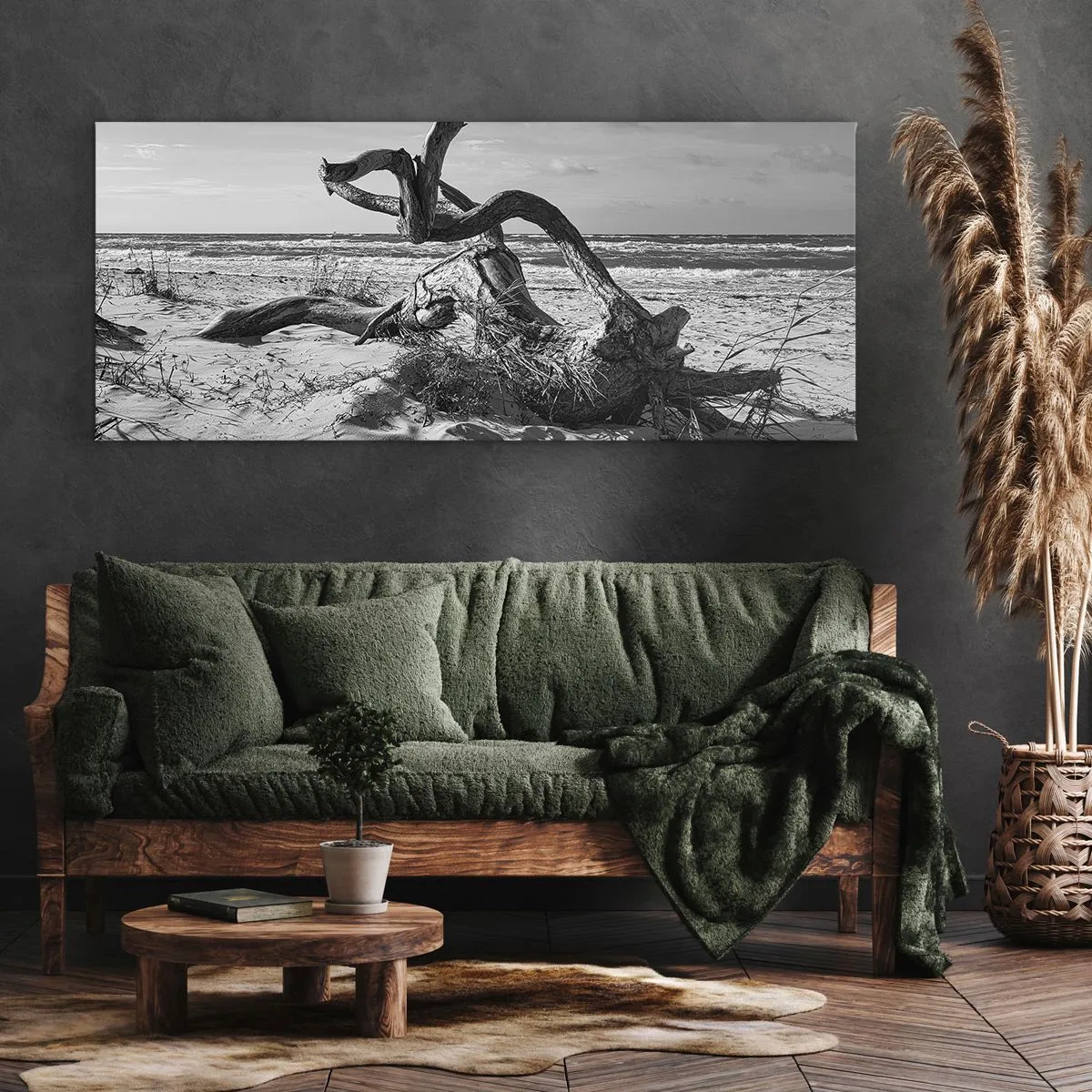 Quadro su tela - Stampe su Tela - Scolpito dal mare - 100x40 cm