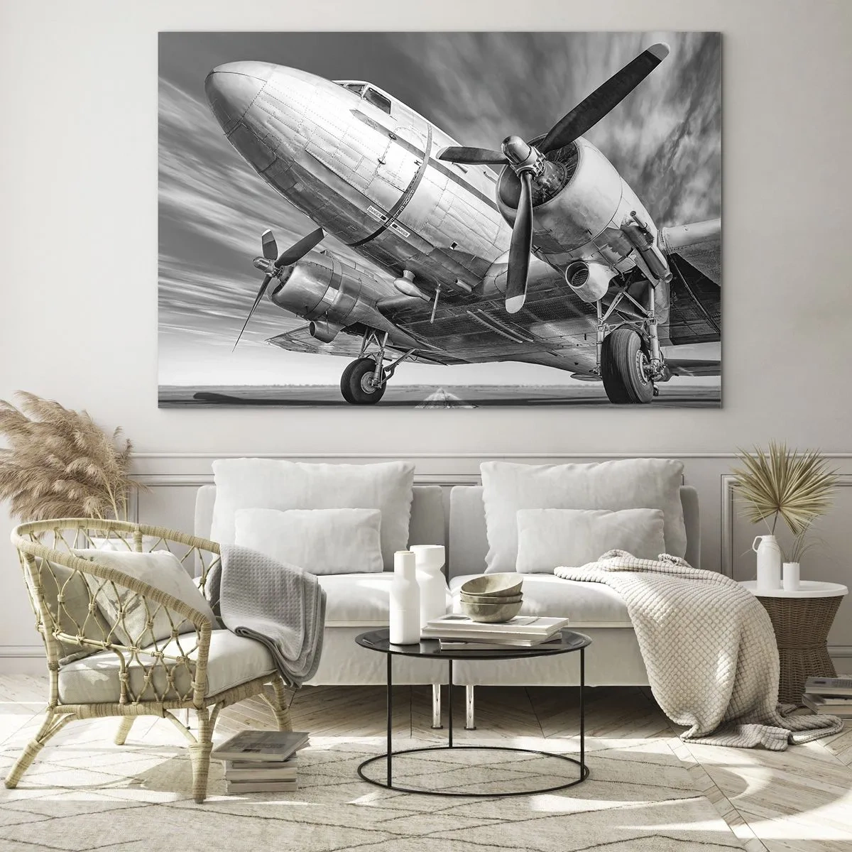 Quadro su vetro - Sempre pronto al volo - 70x50 cm