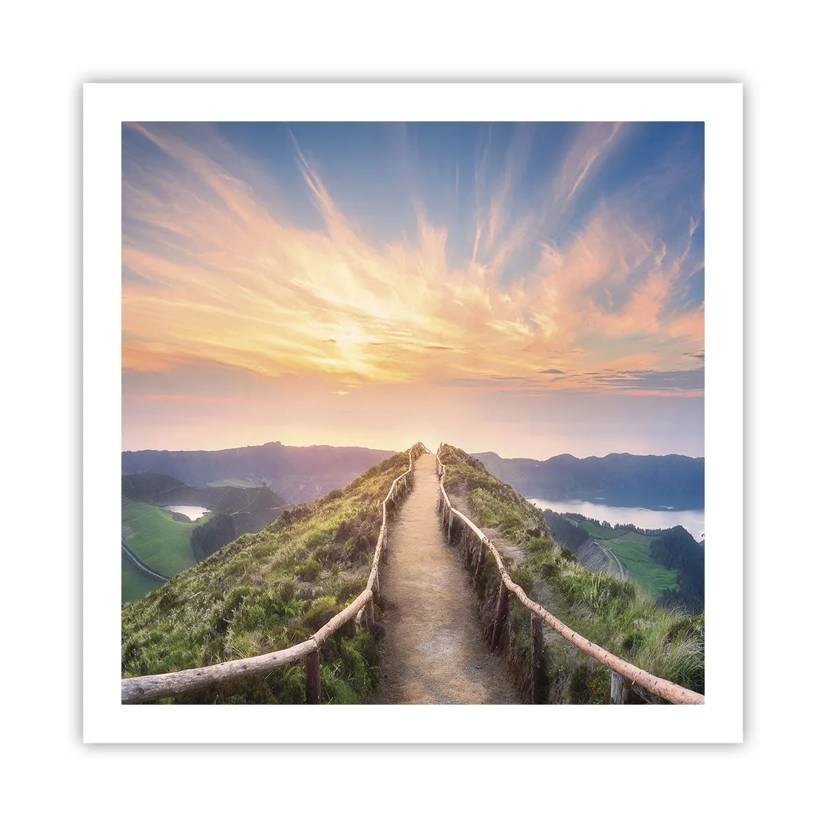 Poster - Vicino al cielo - 60x60 cm
