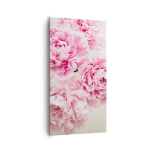 Quadro su tela - Stampe su Tela - Nel fasto rosa - 65x120 cm