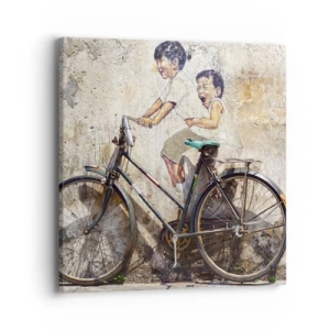 Quadro su tela - Stampe su Tela - Vero o falso? - 40x40 cm