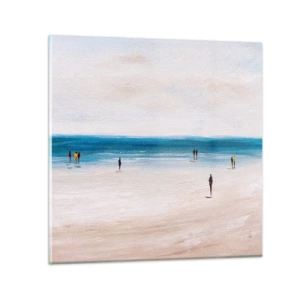 Quadro su vetro - Un bisogno naturale - 30x30 cm