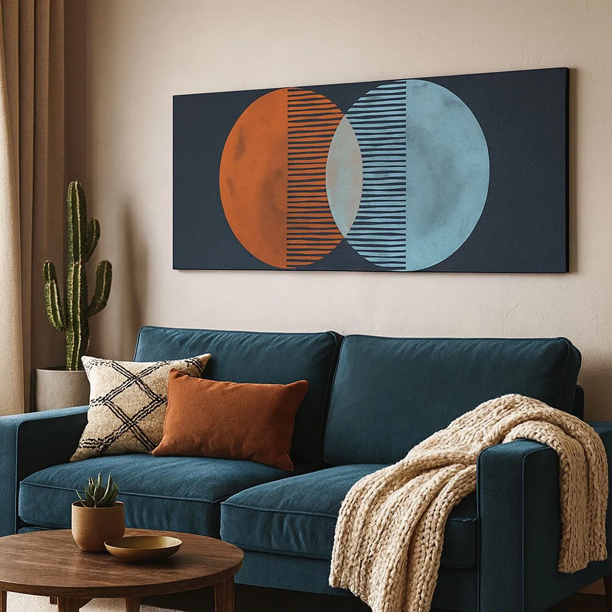 Quadro su tela - Stampe su Tela - Fantasia astronomica - 100x40 cm