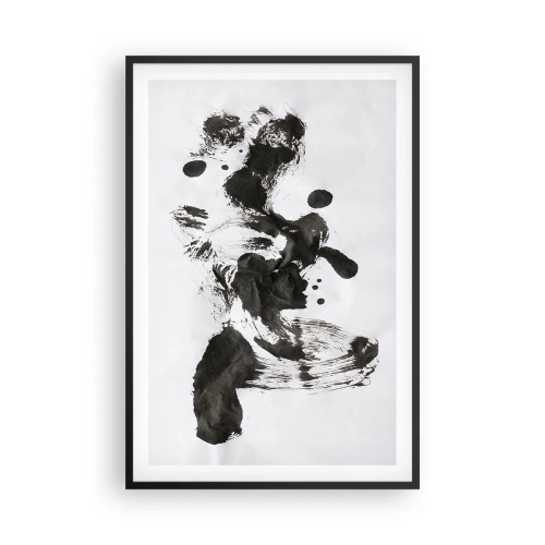 Poster in cornice nera - C'è un senso nella follia? - 61x91 cm