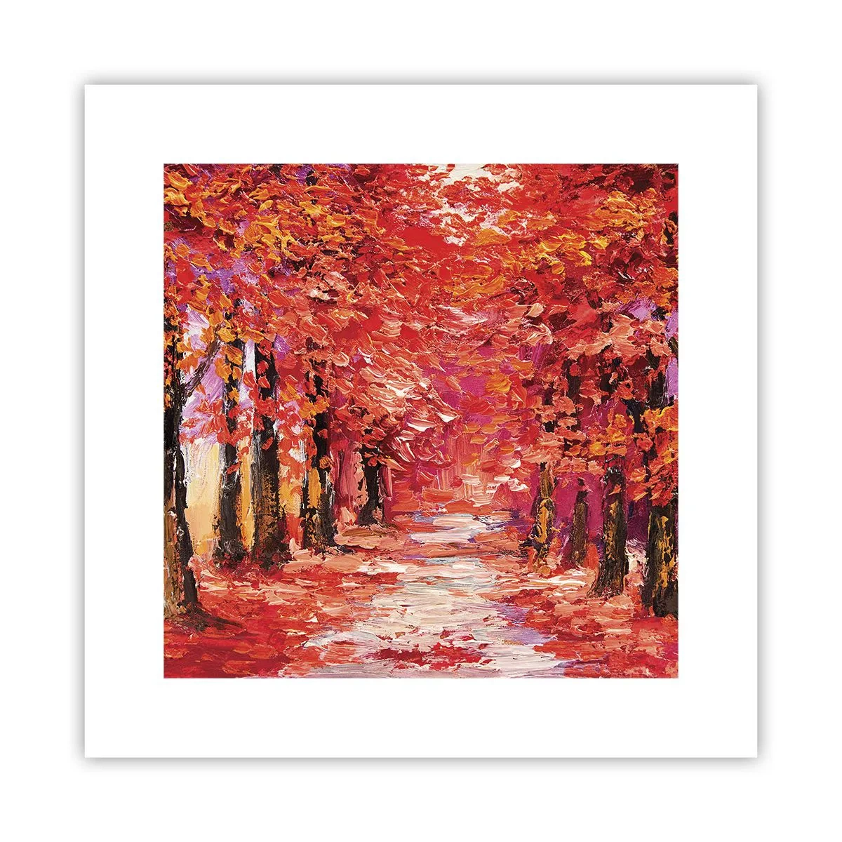 Poster - Impressione d'autunno - 30x30 cm