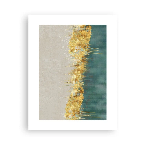 Poster - Confine dorato - 30x40 cm