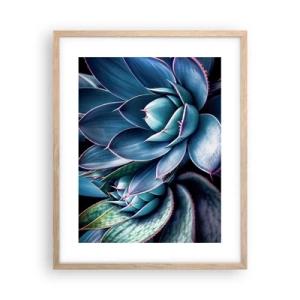 Poster in cornice rovere chiaro - Forza vitale - 40x50 cm