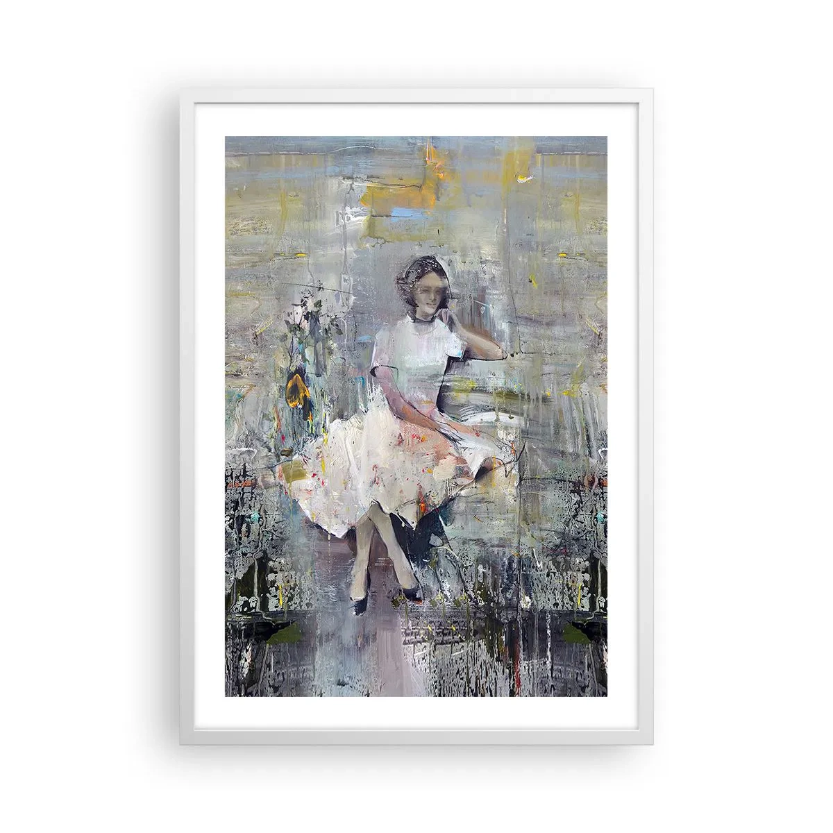 Poster in cornice bianca - Classica e moderna - 50x70 cm