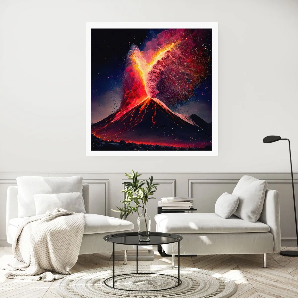 Poster - Bellezza e minaccia - 50x50 cm