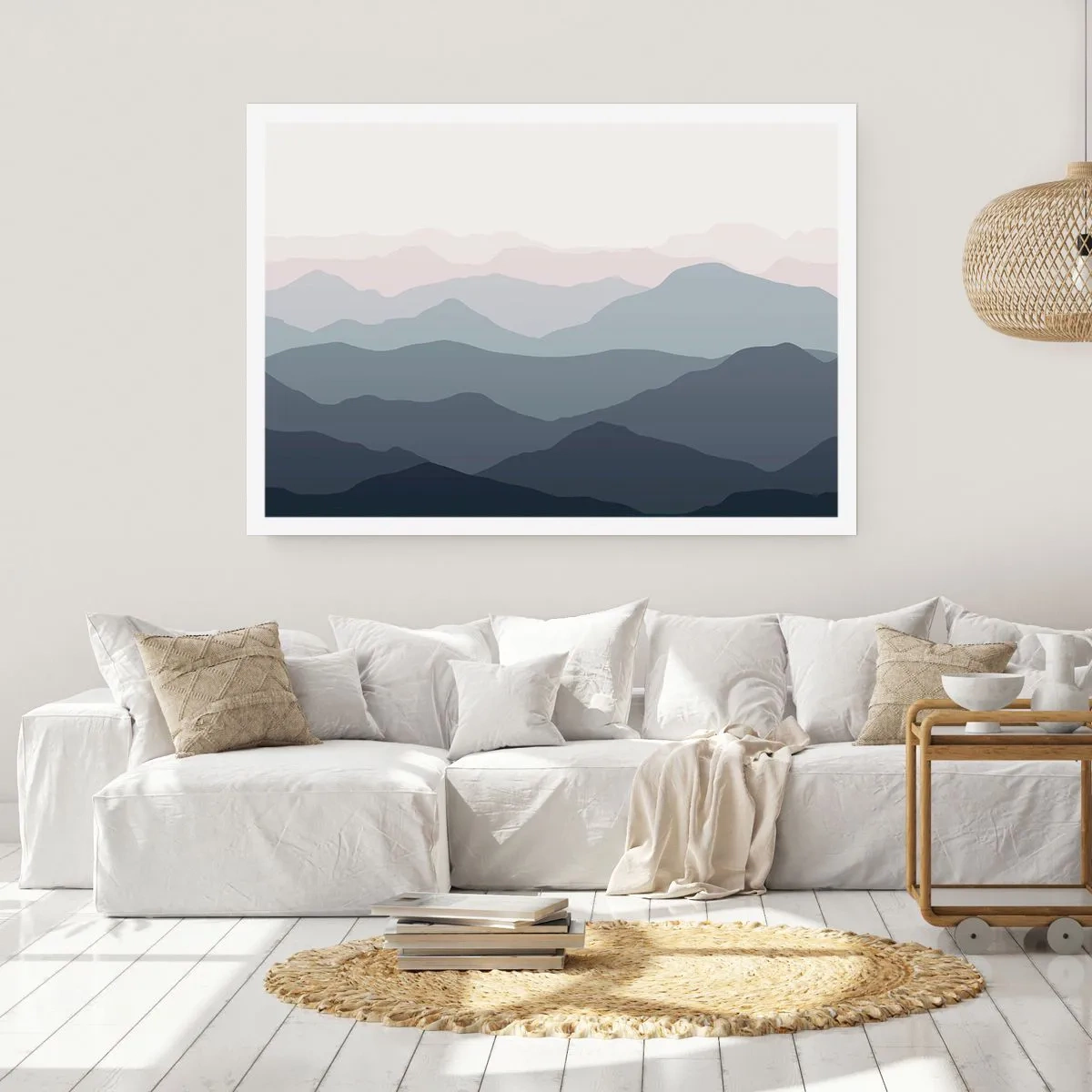 Poster - Le onde dei monti - 40x30 cm