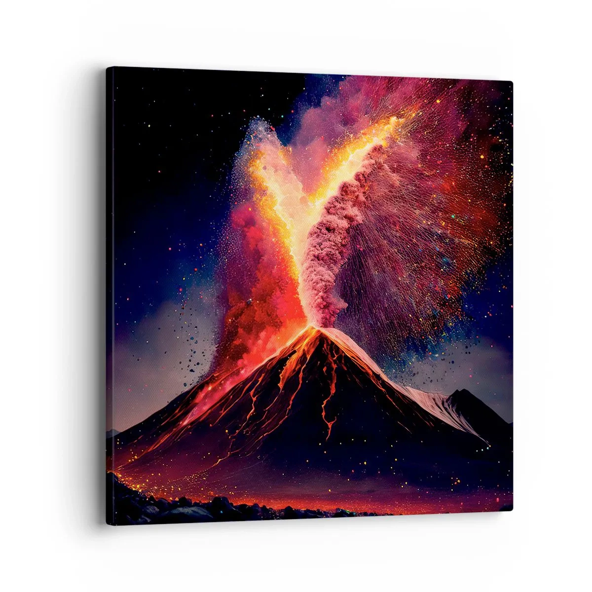 Quadro su tela - Stampe su Tela - Bellezza e minaccia - 40x40 cm