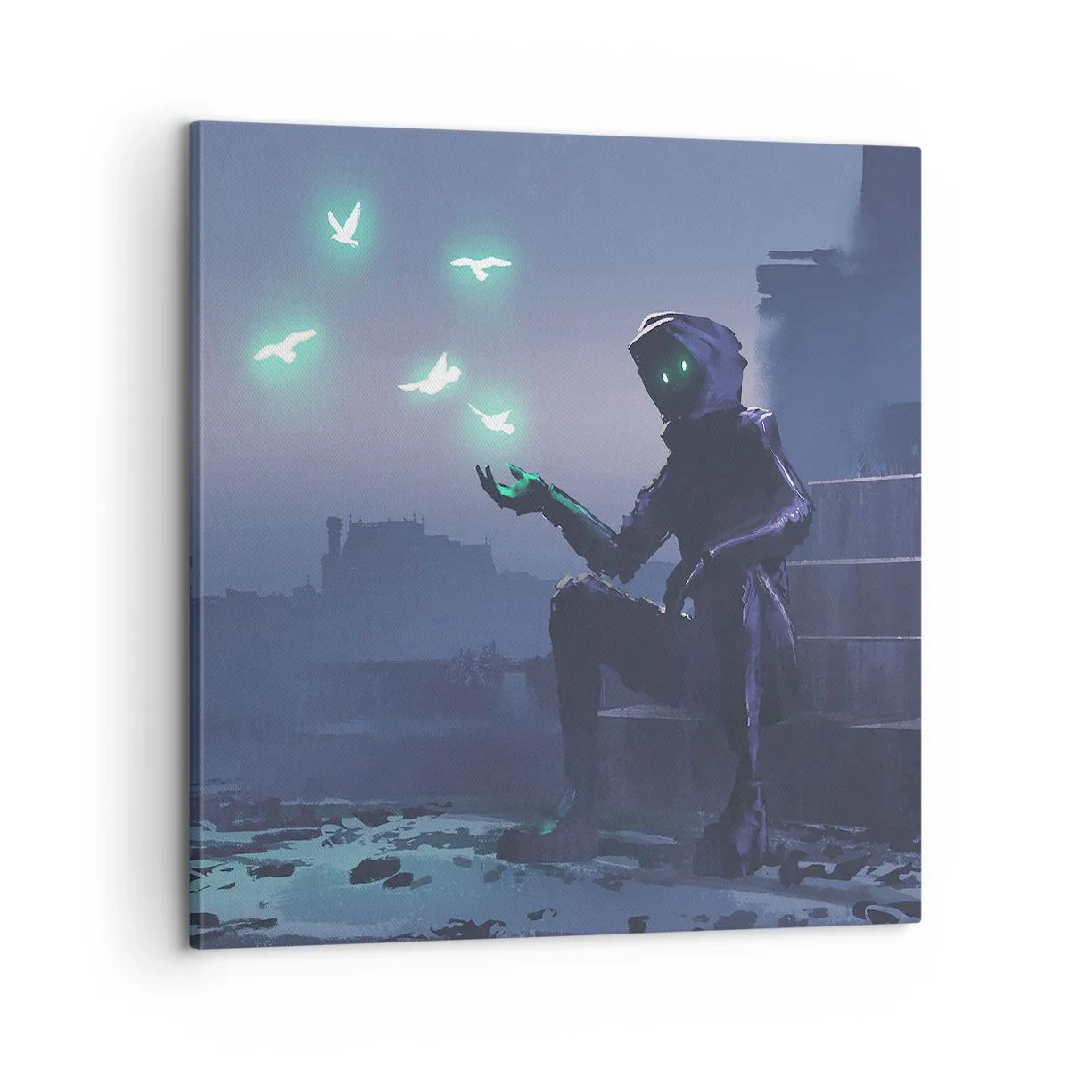 Quadro su tela - Stampe su Tela - La vita ritorna - 60x60 cm