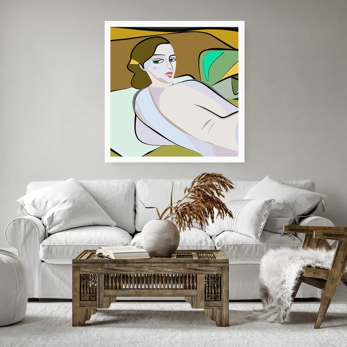 Poster - Ritratto intimo - 30x30 cm