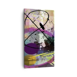 Quadro su tela - Stampe su Tela - Per la via diritta o tortuosa - 45x80 cm