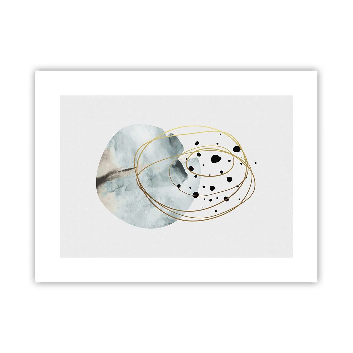 Poster - Nell'abbraccio dello spazio - 40x30 cm