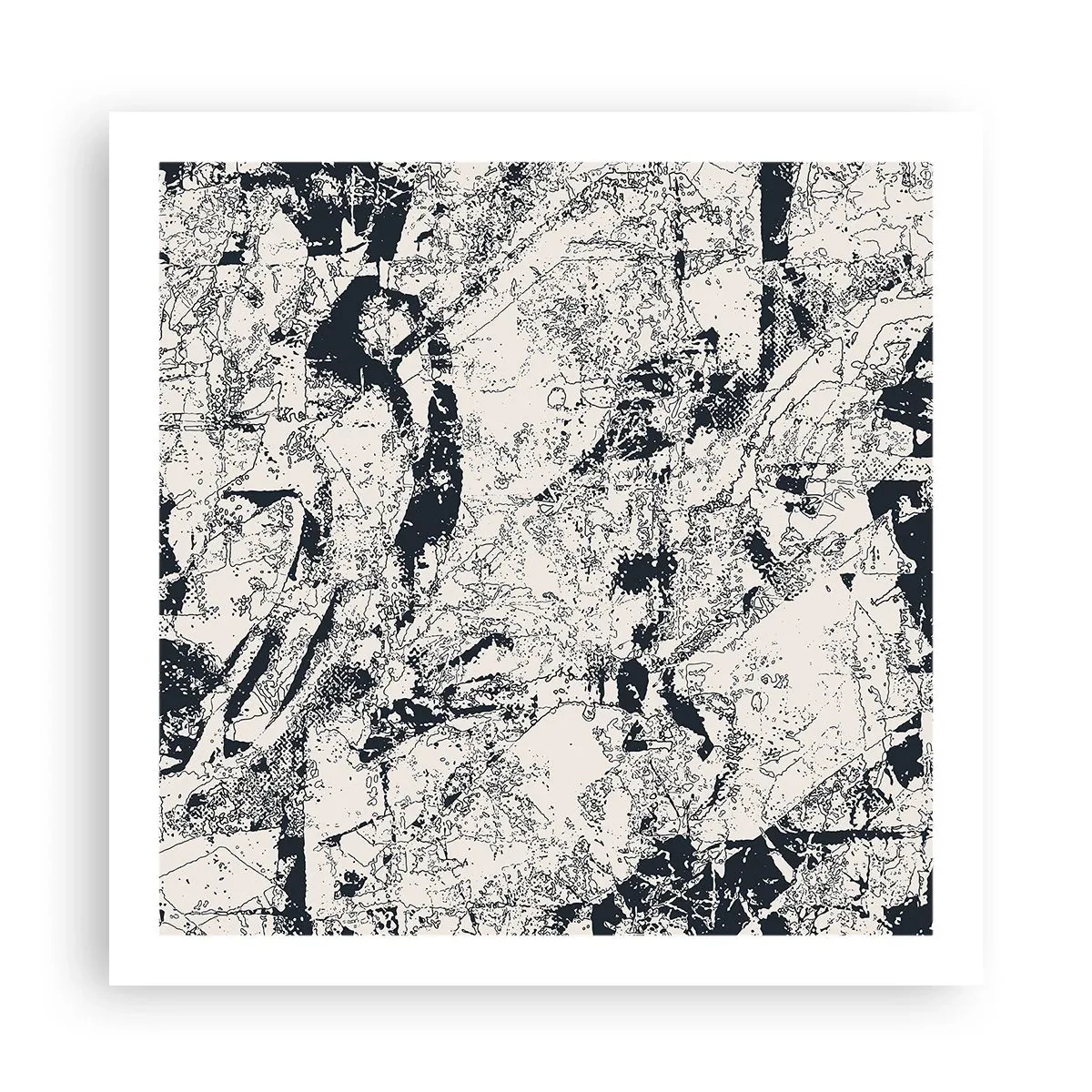 Poster - La compenetrazione degli opposti - 60x60 cm