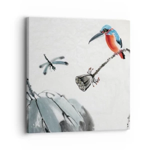 Quadro su tela - Stampe su Tela - La vita del prato - 30x30 cm