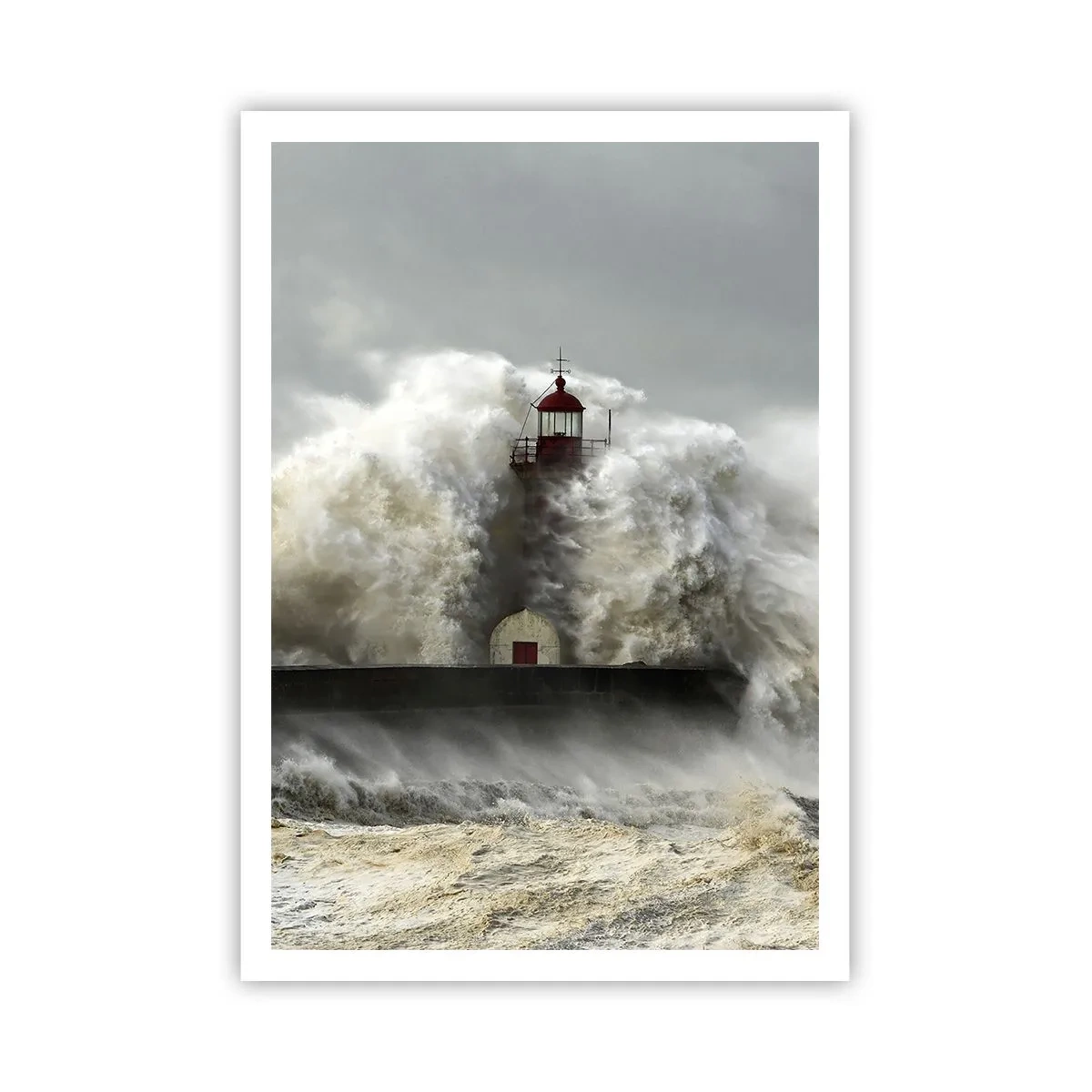 Poster - L'ira dell'oceano - 70x100 cm