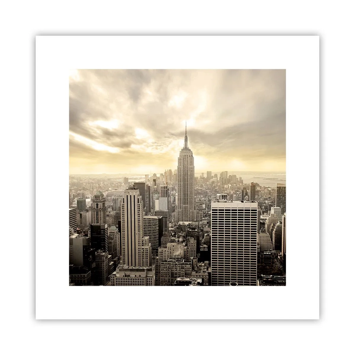 Poster - New York in grigio - 30x30 cm