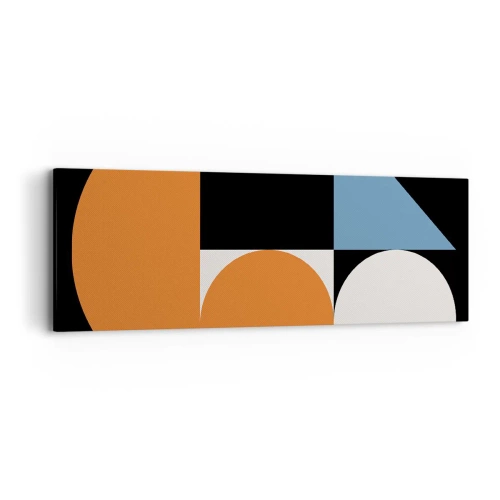 Quadro su tela - Stampe su Tela - Composizione di figure - 90x30 cm