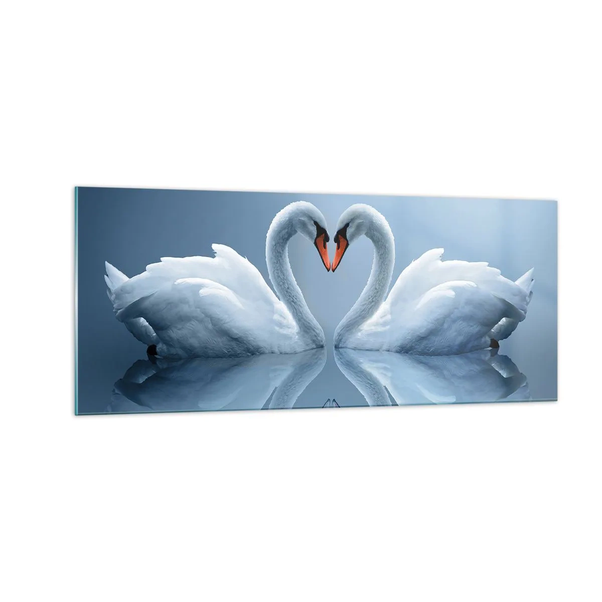 Quadro su vetro - Il tempo dell'amore - 100x40 cm