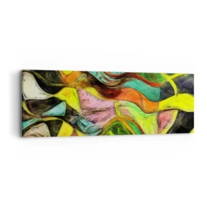 Quadro su tela - Stampe su Tela - Il movimento è vita - 90x30 cm