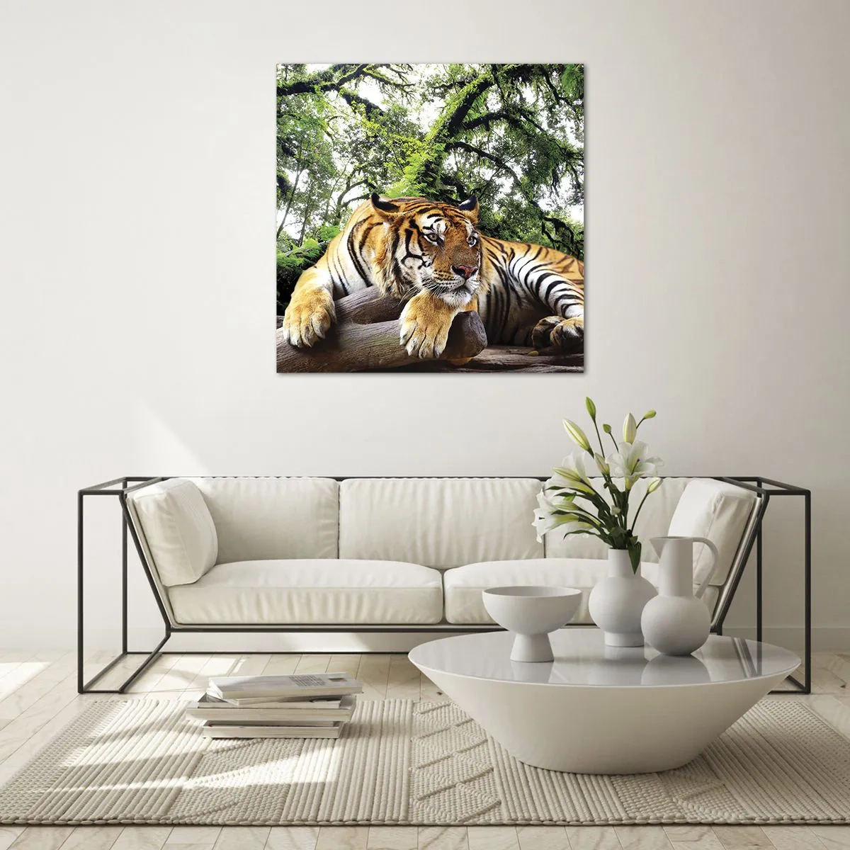 Quadro su vetro - Con espressioni di stima - 40x40 cm