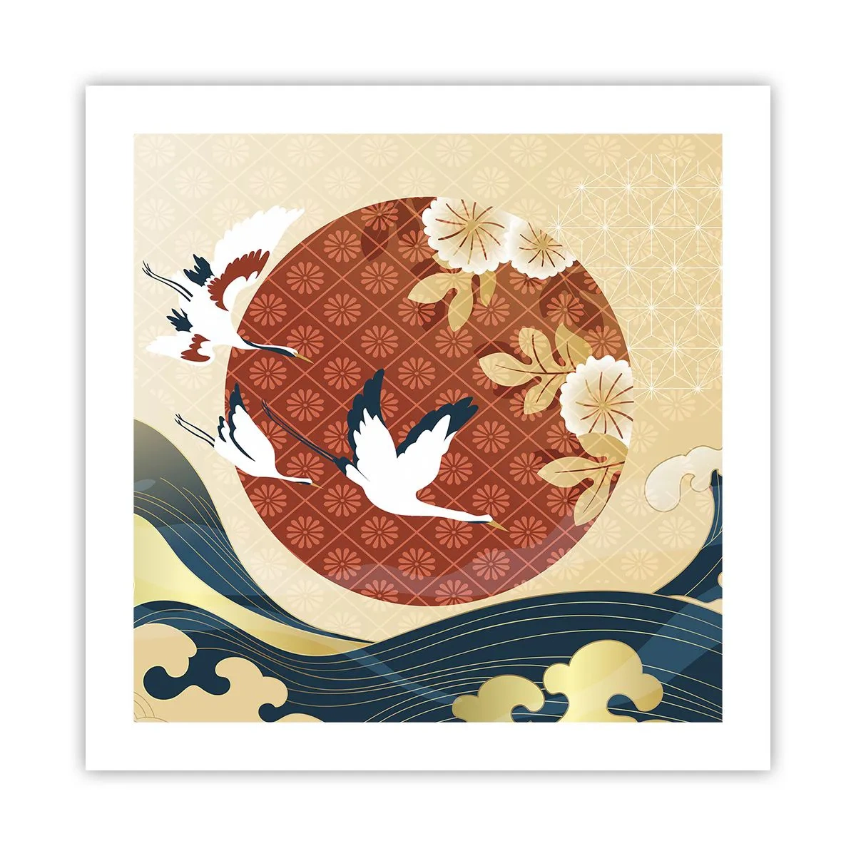 Poster - Favola giapponese - 50x50 cm