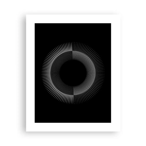 Poster - Sole nero - 40x50 cm