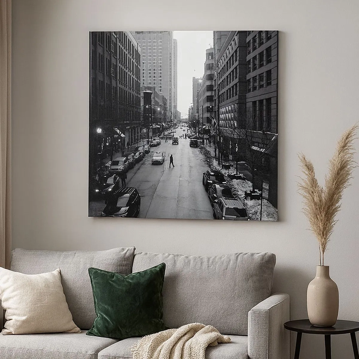 Quadro su tela - Stampe su Tela - Un giorno come tanti - 30x30 cm