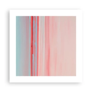 Poster - Astrazione all'alba - 40x40 cm
