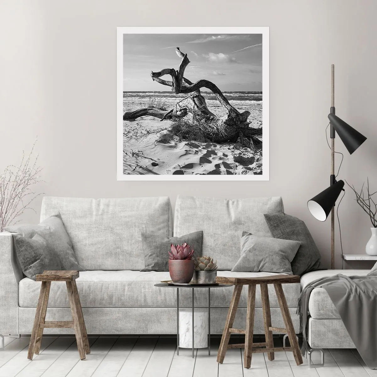 Poster - Scolpito dal mare - 60x60 cm