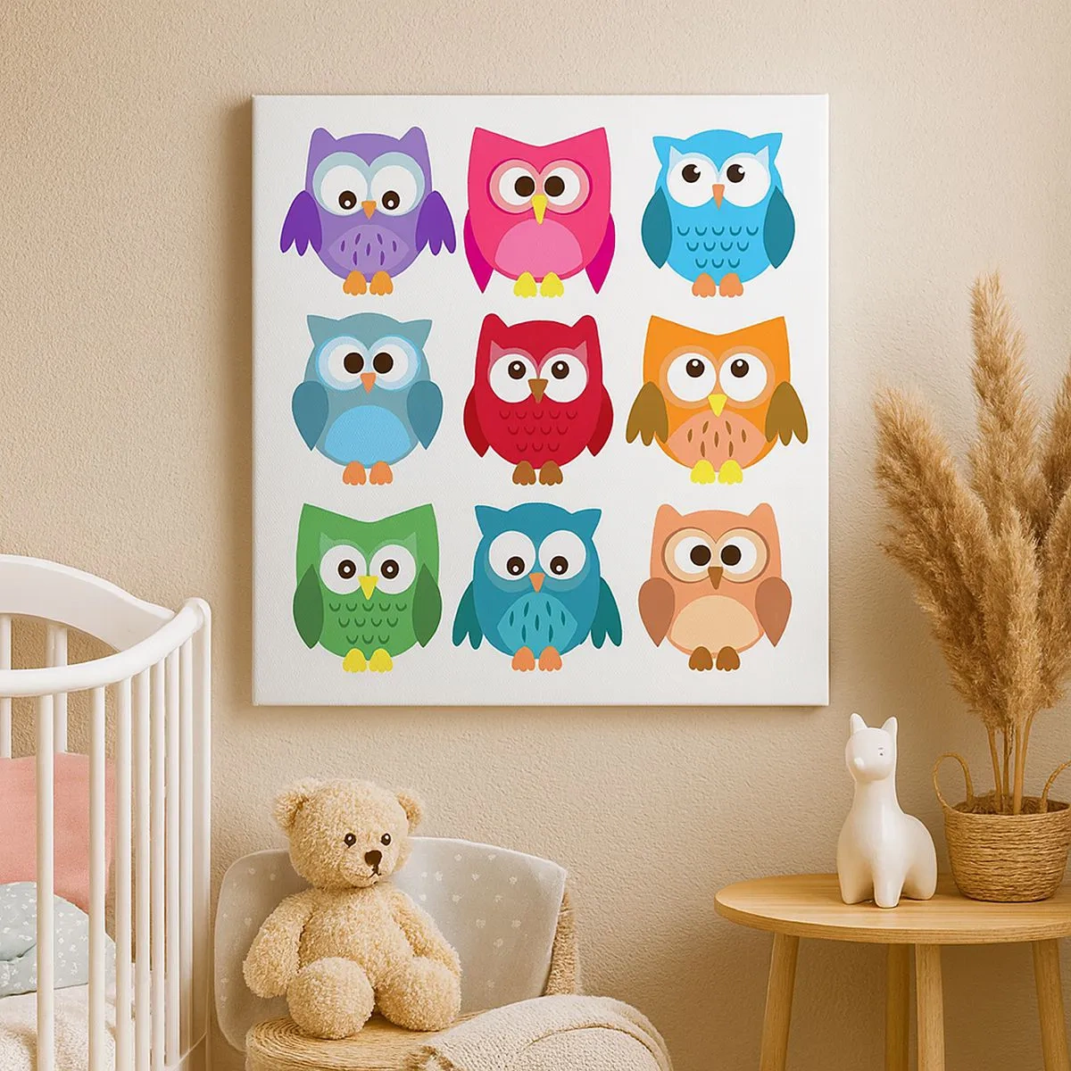 Quadro su tela - Stampe su Tela - Essere diversi può essere divertente - 30x30 cm