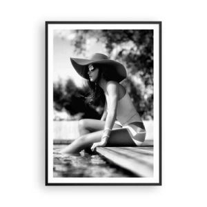 Poster in cornice nera - Sogno estivo - 70x100 cm