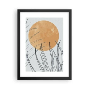 Poster in cornice nera - Sempre verso il sole - 30x40 cm